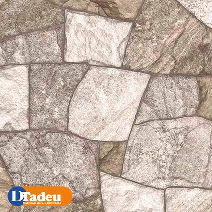 Piso rústico antiderrapante para área externa segura