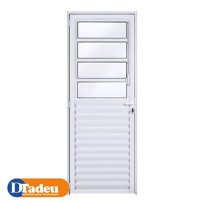 Porta para acabamento de obras