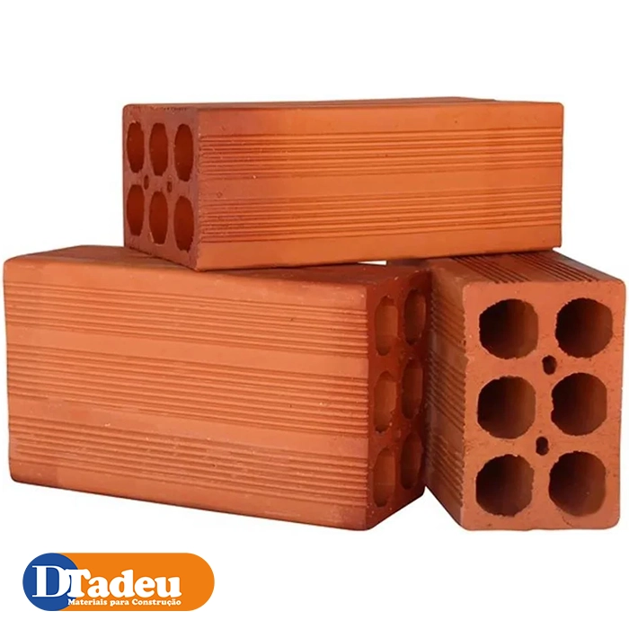 Tijolos para construção de paredes e muros